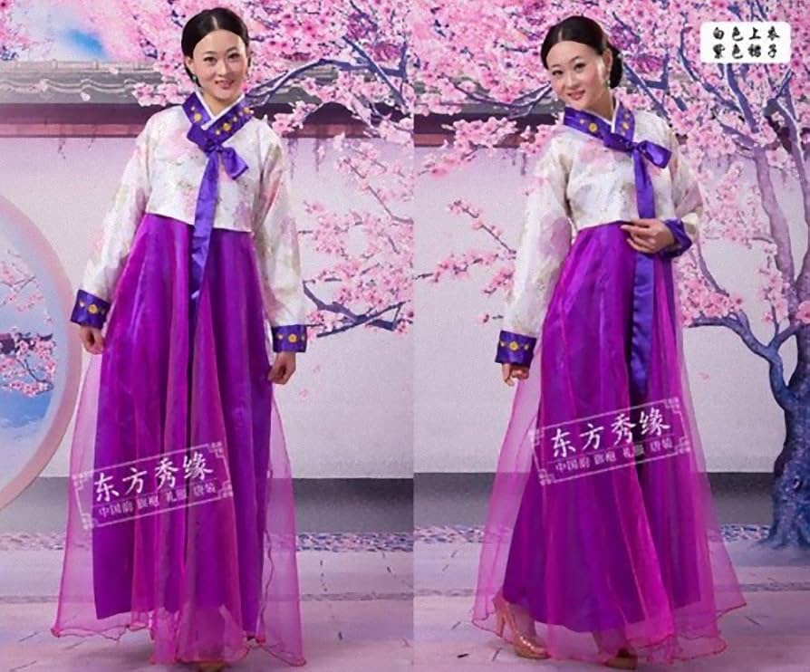 Amazon.co.jp: vacan チマチョゴリ 韓国 民族 衣装 かんざし 2点付