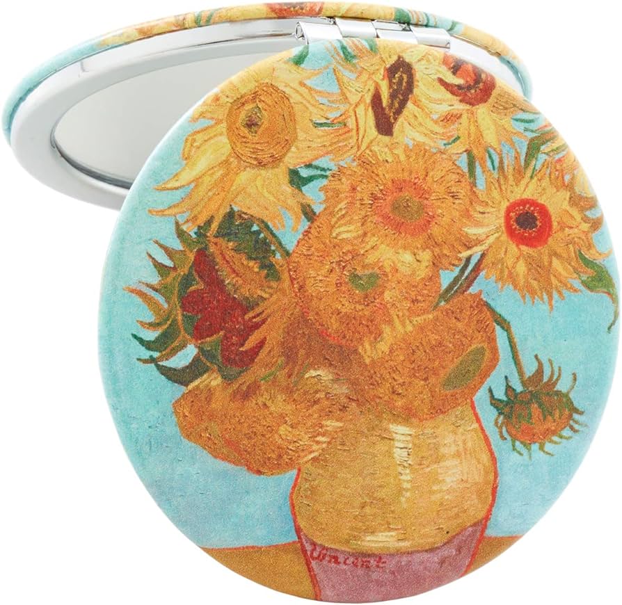 Amazon.co.jp: ロイヤルアーデン 鏡 コンパクトミラー ラウンド ゴッホ