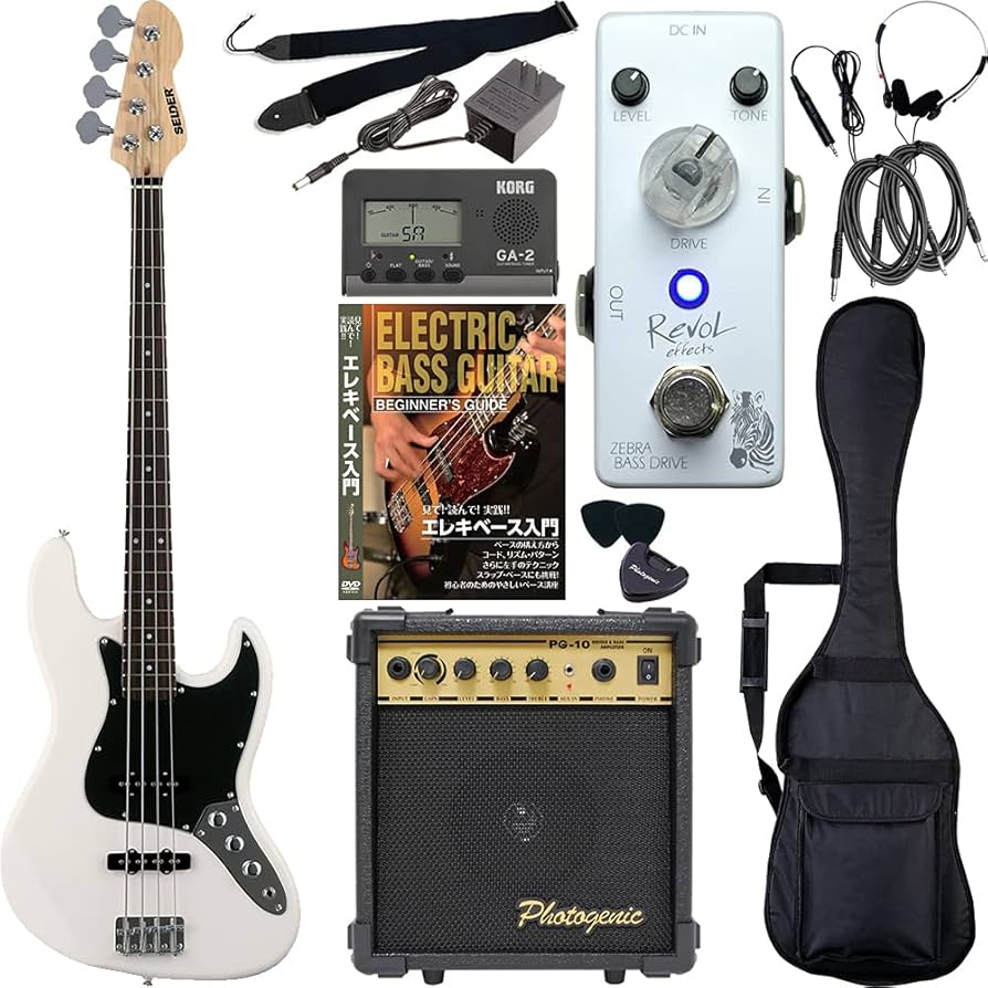 Amazon | SELDER セルダー エレキベース ジャズベースタイプ JB-30/WH