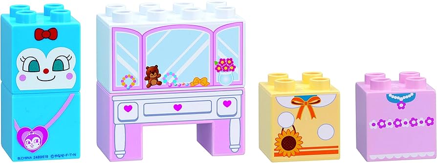 Amazon.co.jp: BlockLabo ブロックラボ アンパンマン はじめてブロック