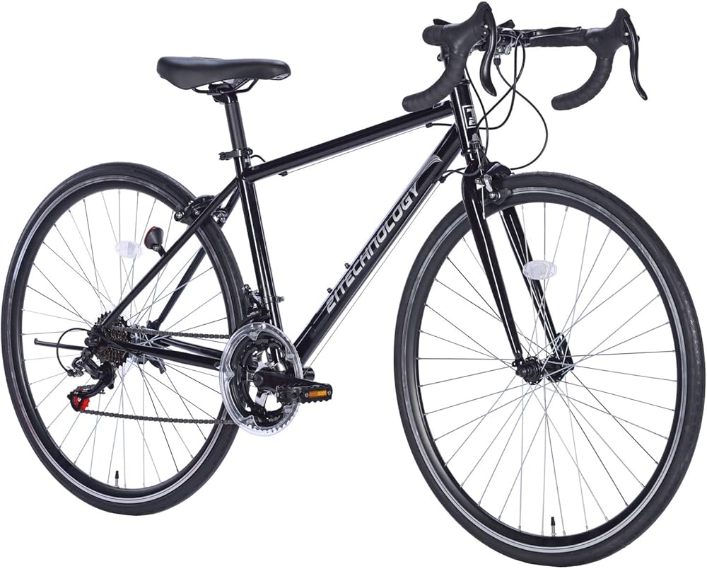 Amazon | 21Technology 自転車 ロードバイク 700c ジェットブラック