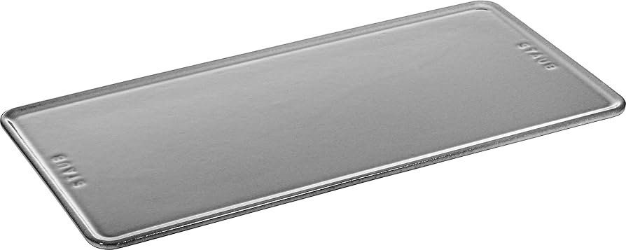 Amazon｜staub ストウブ 「 レクタンギュラー プレート 25×12cm グレー