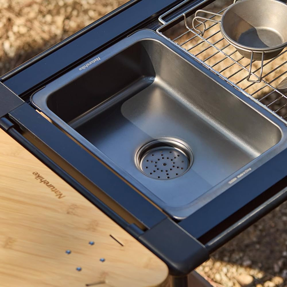 Amazon.co.jp: Naturehike igtシンク ステンレス 6L igtテーブル対応