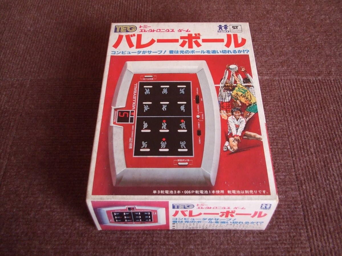 トミー LSIゲーム バレーボール 電子ゲーム トミーバレーボール LSI