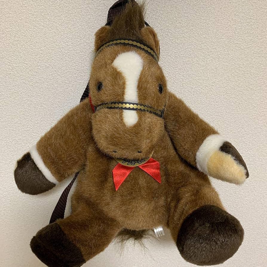 Amazon.co.jp: JRA ぬいぐるみリュック ナリタトップロード 競馬