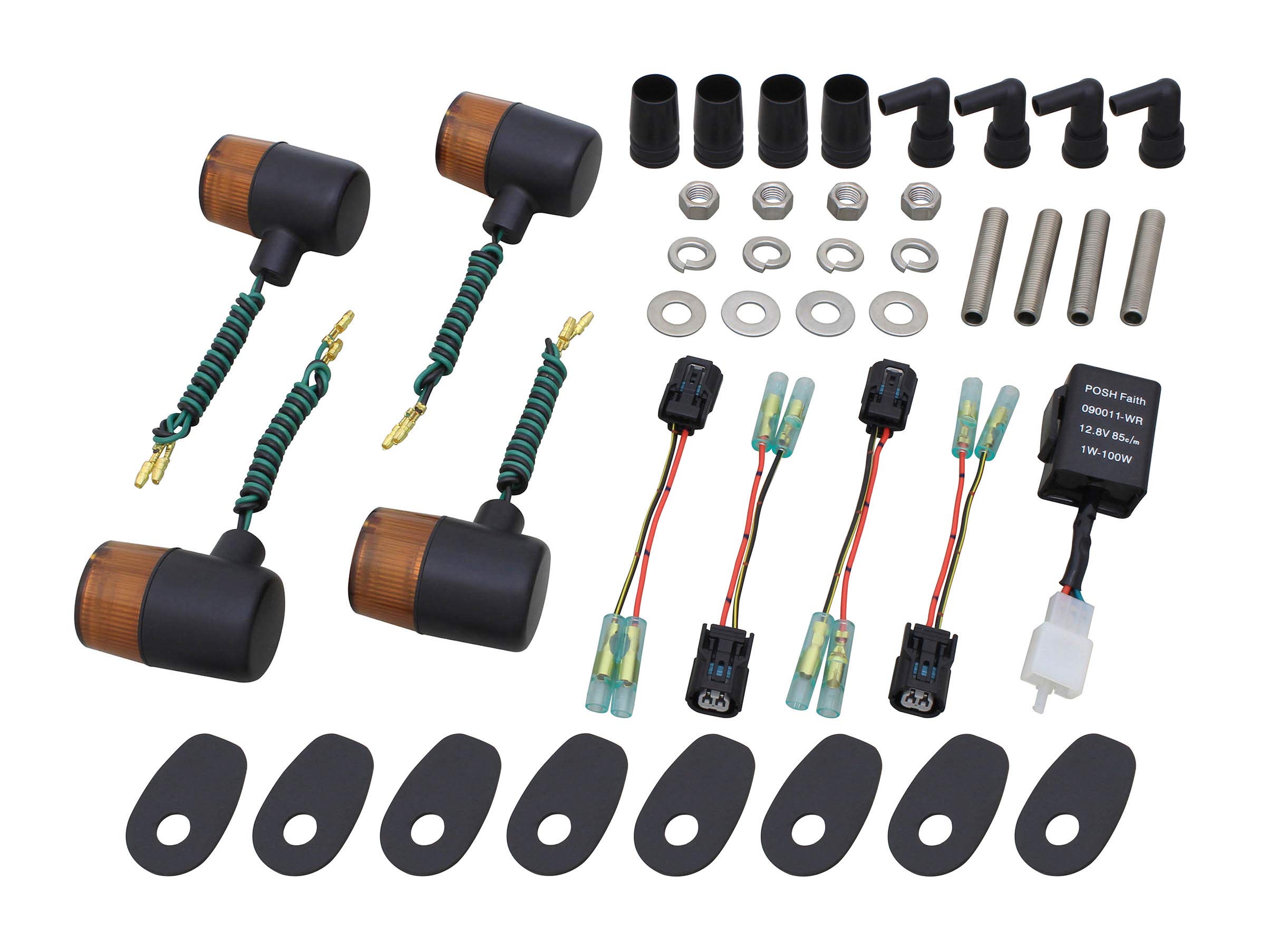 Amazon | ポッシュフェイス(POSH FAITH) バイク用品 ウインカーキット