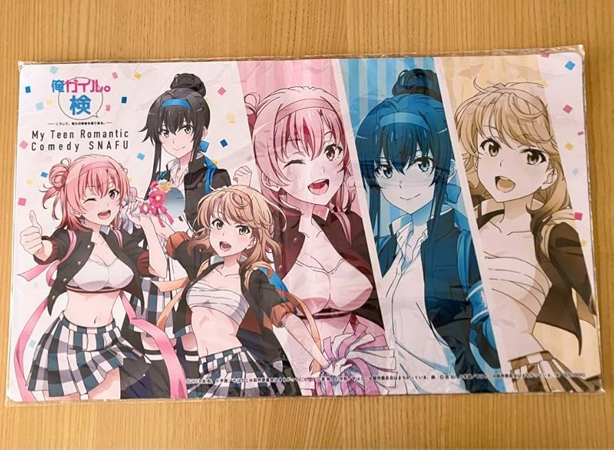 Amazon | 俺ガイル 検 受験者限定 ラバーマット 公式検定 プレイマット