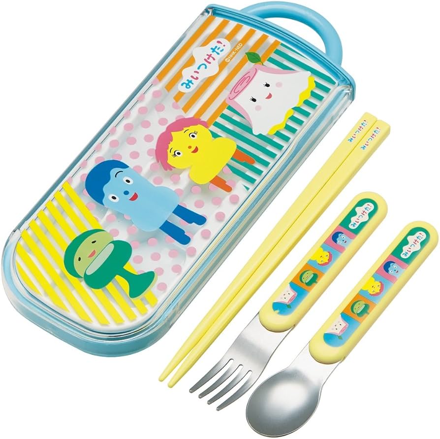 Amazon｜スケーター トリオセット スライド式 箸 スプーン フォーク