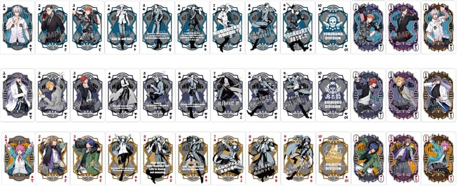 Amazon.co.jp: ヒプノシスマイク -Division Rap Battle- PLAYING CARDS