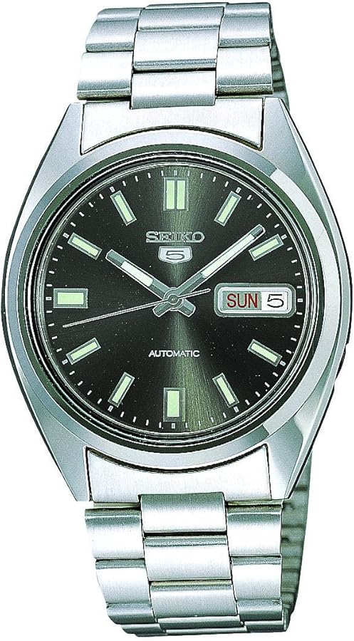 Amazon.com: SEIKO 5 Mens Automatic Watch SNXS79 with Black Dial