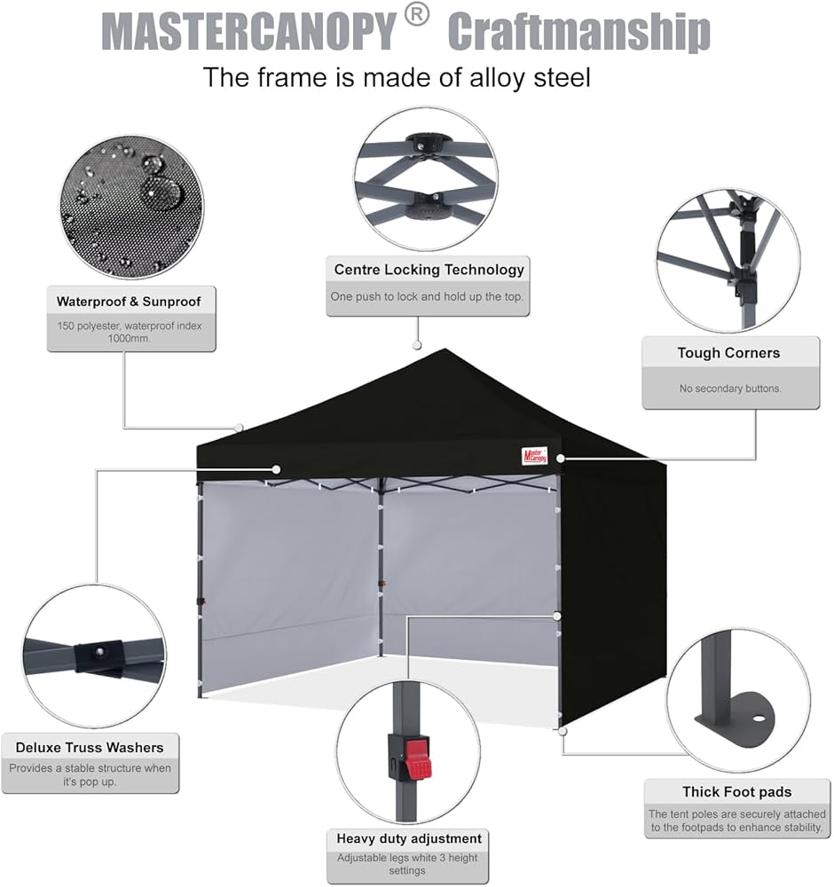 Amazon | マスターキャノピー（MASTERCANOPY）ワンタッチタープテント