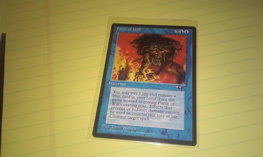 force of will 英語 4枚セット force of will 英語 4枚セット force of