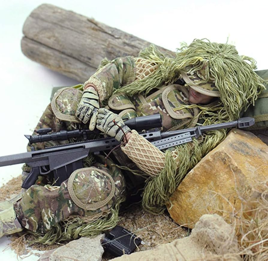 Amazon | MoJyetli 兵士アクションフィギュアモデル、12インチ 1/6