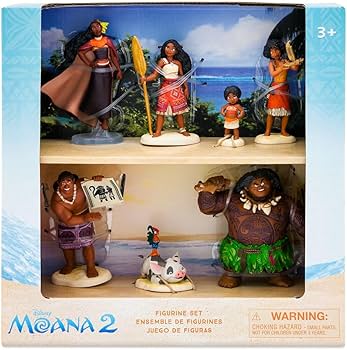 Amazon.co.jp: ディズニーストア公式モアナフィギュア2体セット