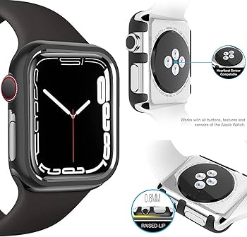 Amazon.com: Compatible for Apple Watch Series 9/8/7 Case 41mm