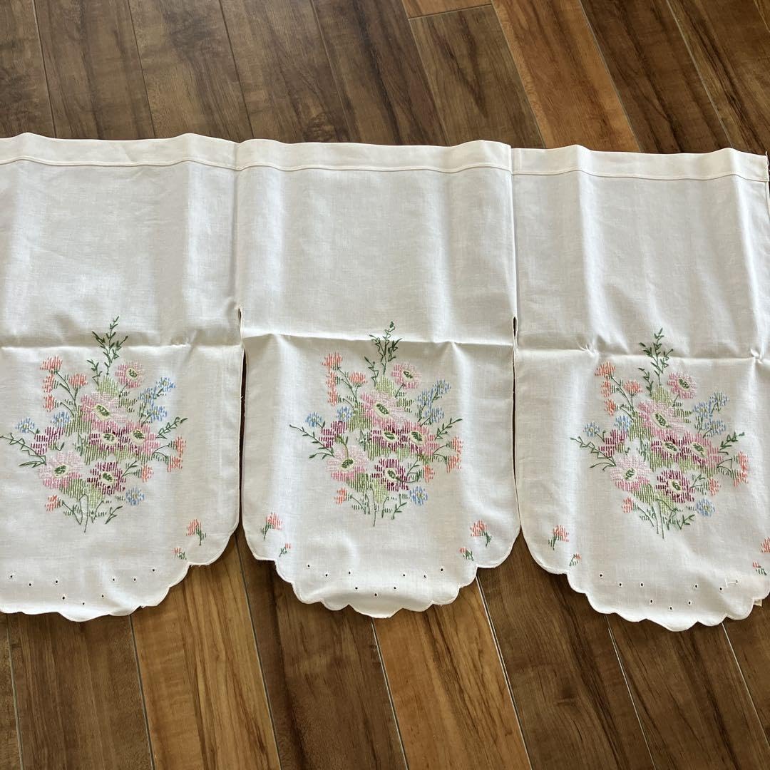 Amazon.co.jp: 近沢レース カフェカーテン のれん CHIKAZAWA : ホーム