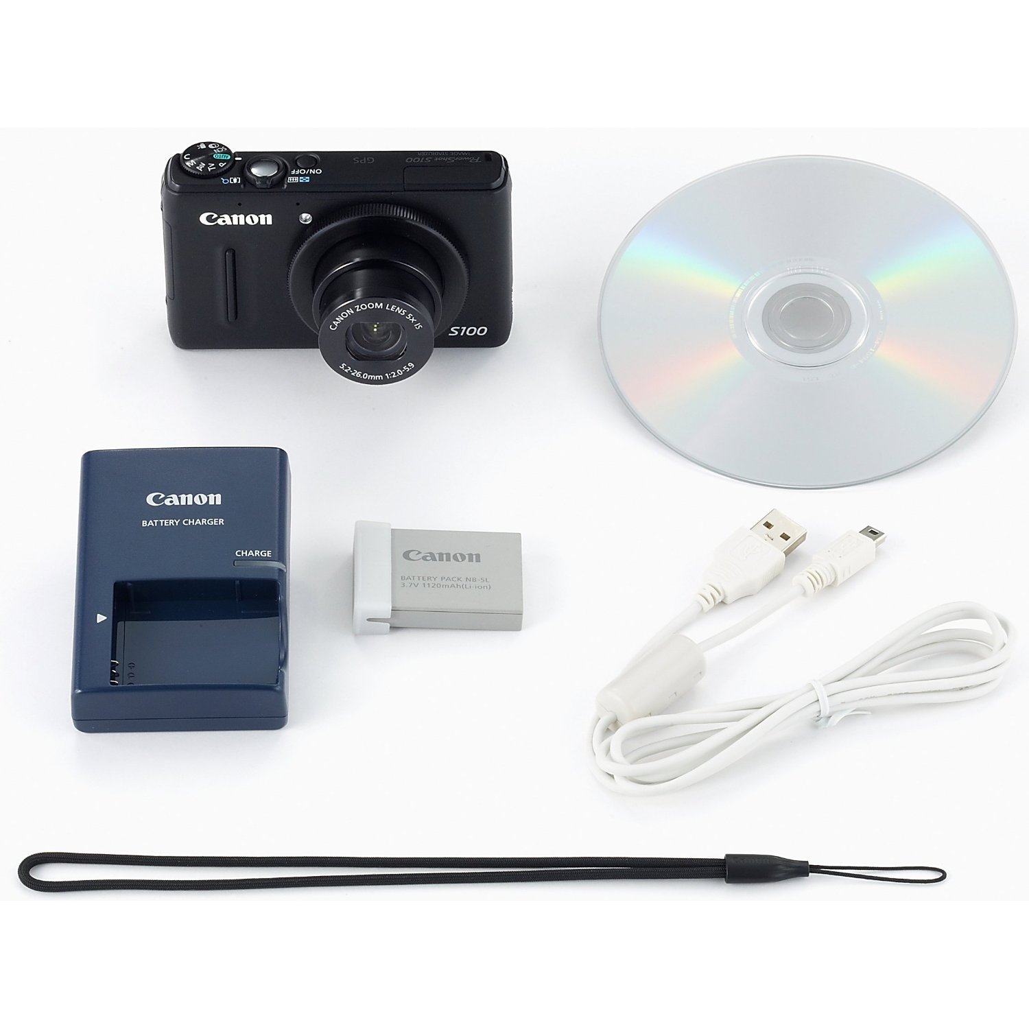 Amazon.com : Canon PowerShot S100 12.1 MP Digital Camera with 5x