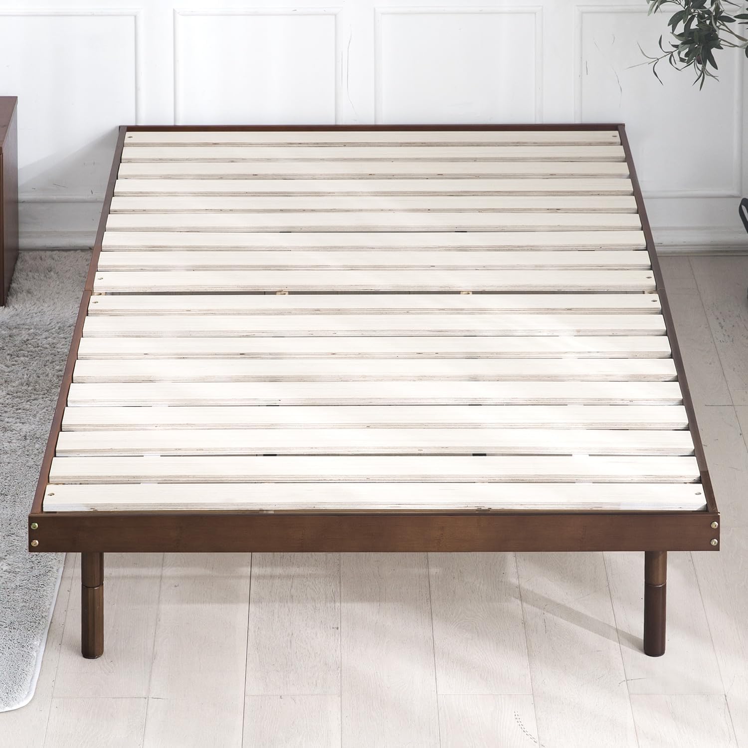 Amazon｜モダンデコ ベッド すのこベッド SDサイズ 耐荷重500kg 3段階