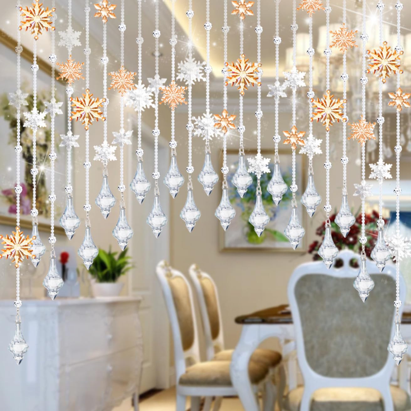 Amazon｜[YXSNG] 瓢箪型ビーズ 珠 のれん アクセサリー 家の装飾 玄関