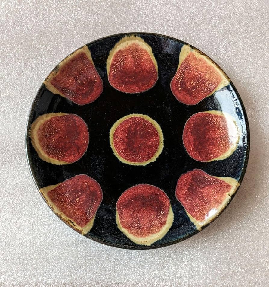 Amazon.co.jp: 遠藤太郎 イチジク 無花果 パスタ皿 : ホーム＆キッチン