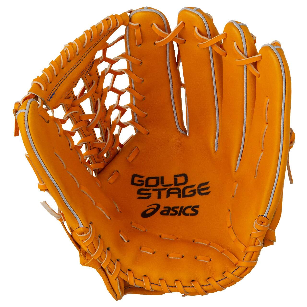 asics ゴールドステージ スピードアクセル 軟式グラブ オレンジ asics