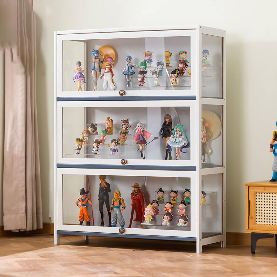 Amazon.co.jp: コレクションケースフガラスケースディスプレイラック