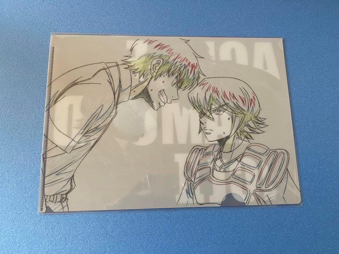 ダイヤのA 沢村 奥村 クリアファイル ダイヤのA 沢村 奥村 クリア