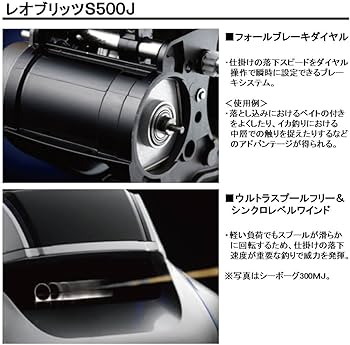 Amazon | ダイワ(DAIWA) 電動リール レオブリッツ S500J S500J 2017年