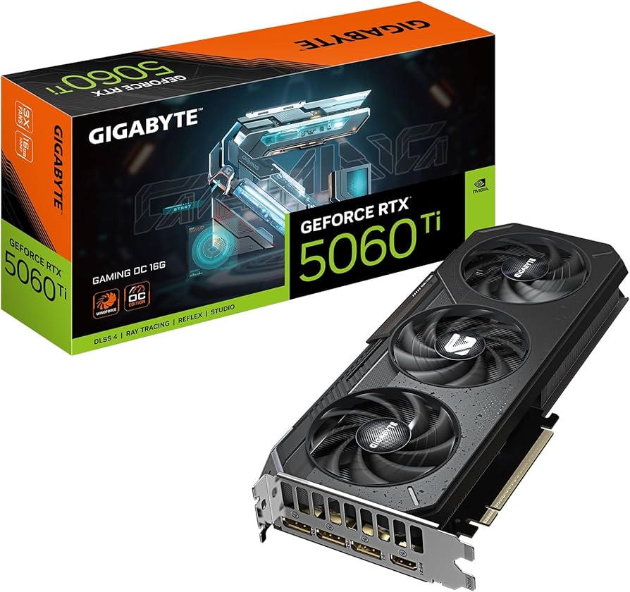 Amazon.com: GIGABYTE GeForce RTX 5060 Ti Gaming OC 16G Graphics