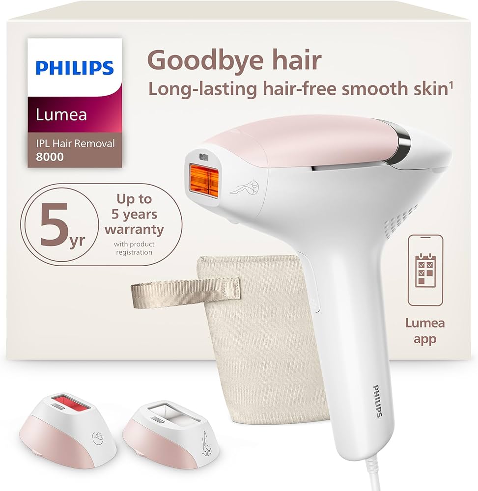 Amazon.com: Philips Lumea 8000 Series IPL Hair Removal Device