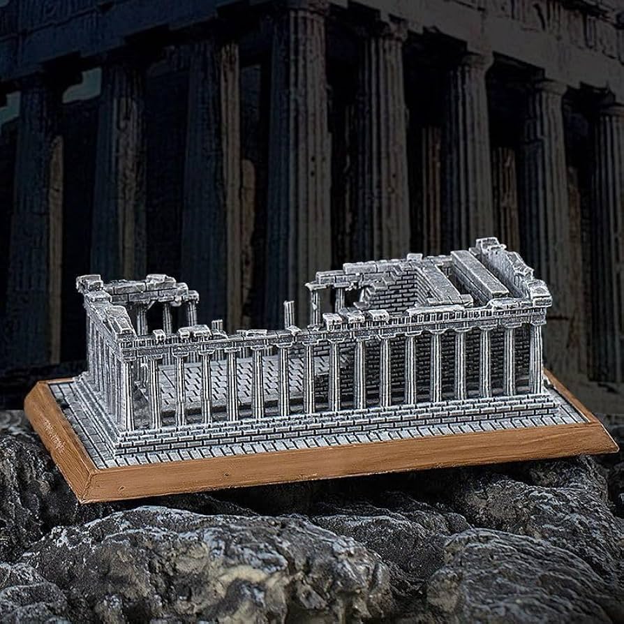 Amazon.co.jp: MOMOAO パルテノン神殿 ギリシャ 装飾品 建物 神殿