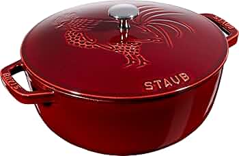 Amazon.co.jp: staub (ストウブ) ダッチオーブン・クッカー グレナデン
