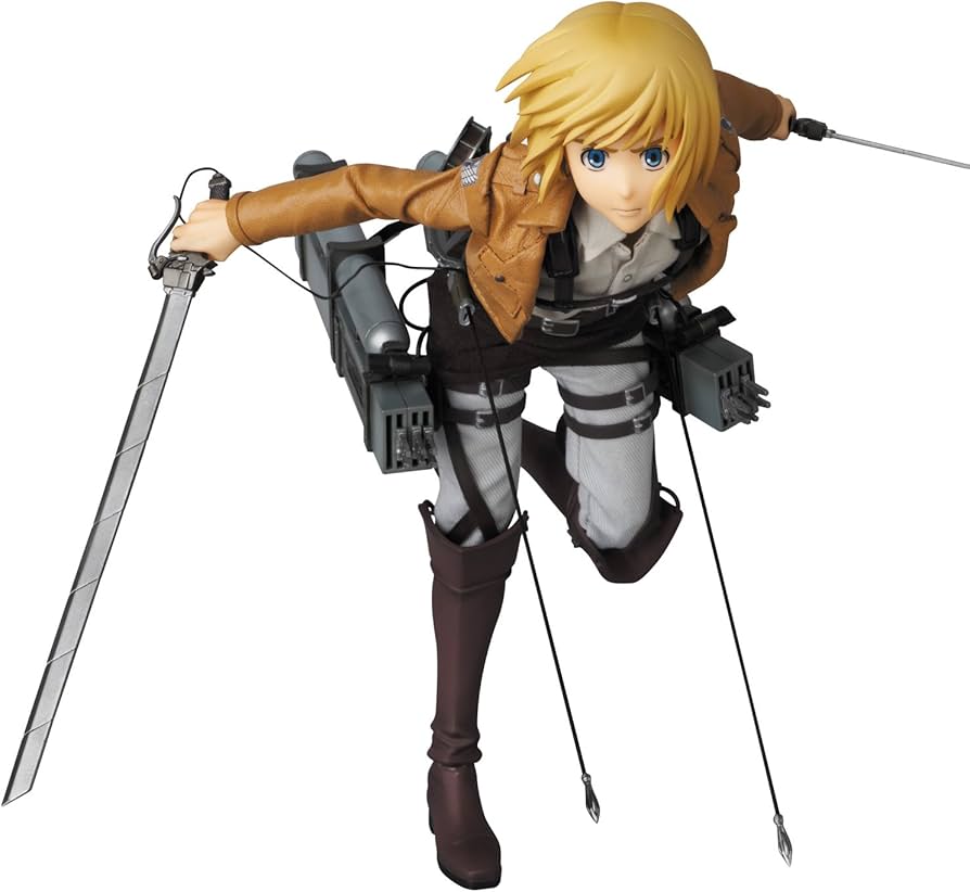 Amazon.com: Medicom Attack on Titan: Armin Arlert Real Action Hero