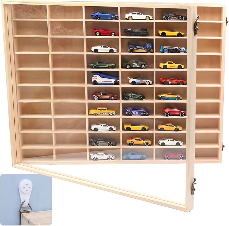 Amazon.co.jp: heizi ミニカーケース トミカ 収納 トミカケース 壁掛け