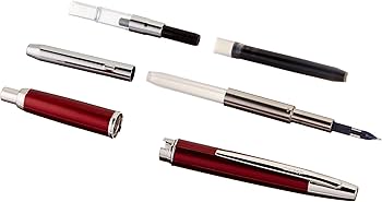 Amazon | PILOT 万年筆 マンネンヒツ キャップレスデシモ RM レッド