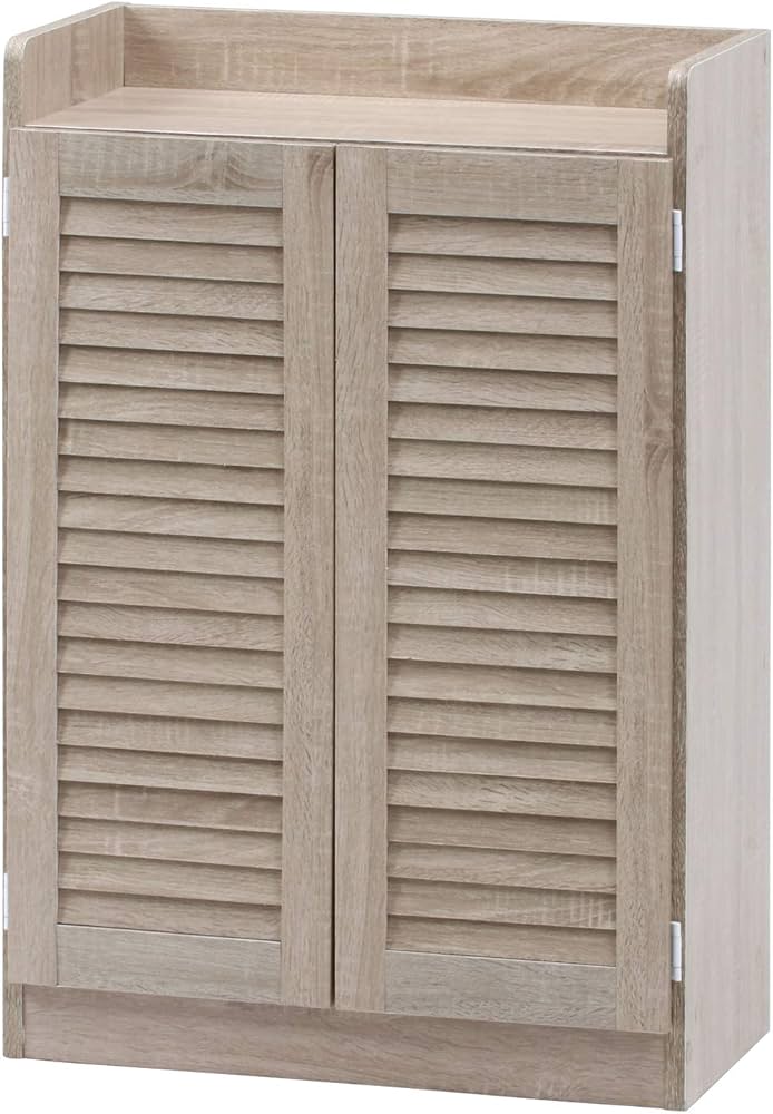 Amazon｜不二貿易 下駄箱 シューズラック 4段 幅60×奥行33.5×高さ90cm