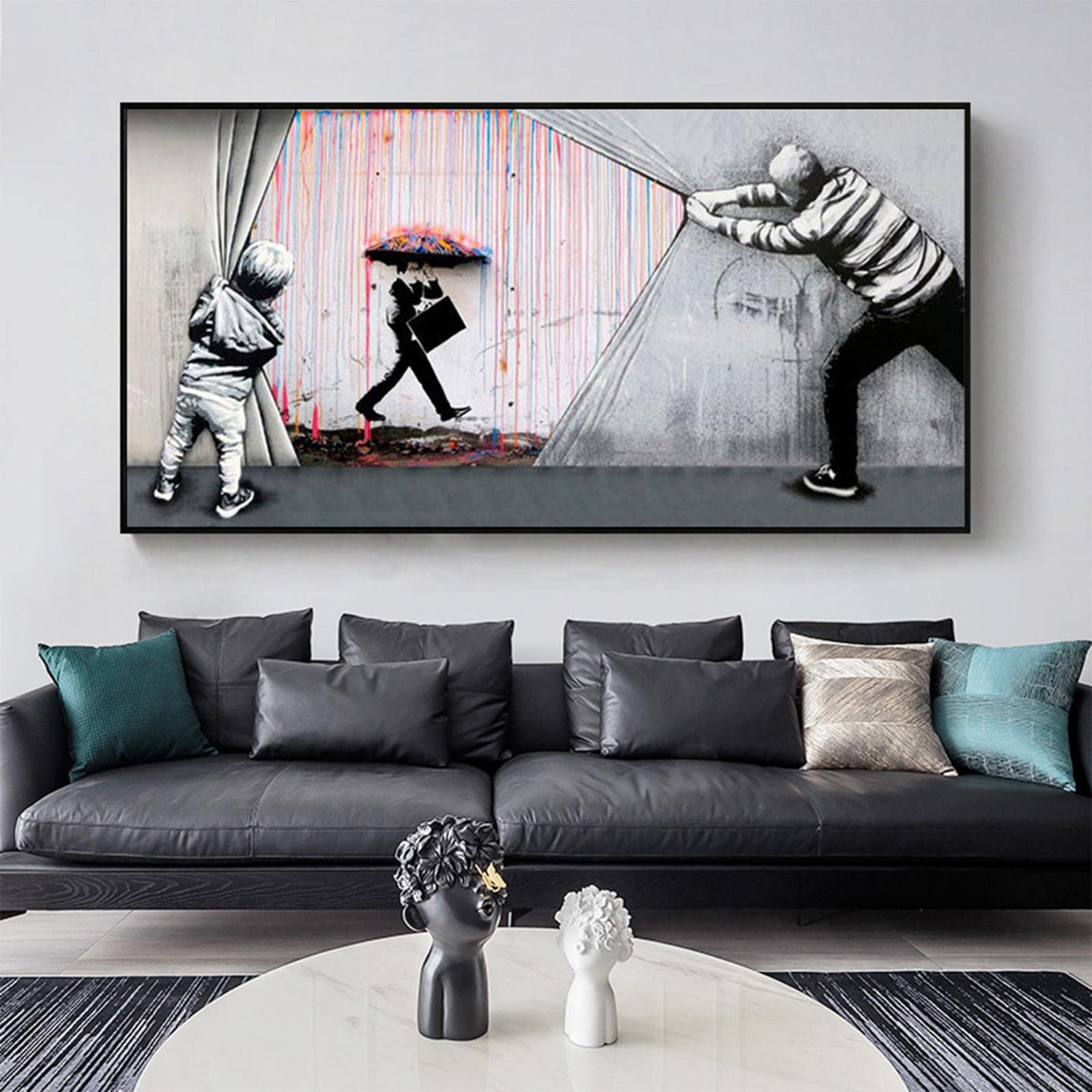 Amazon.co.jp: Banksy バンクシーンストリートグラフィティレプリカ