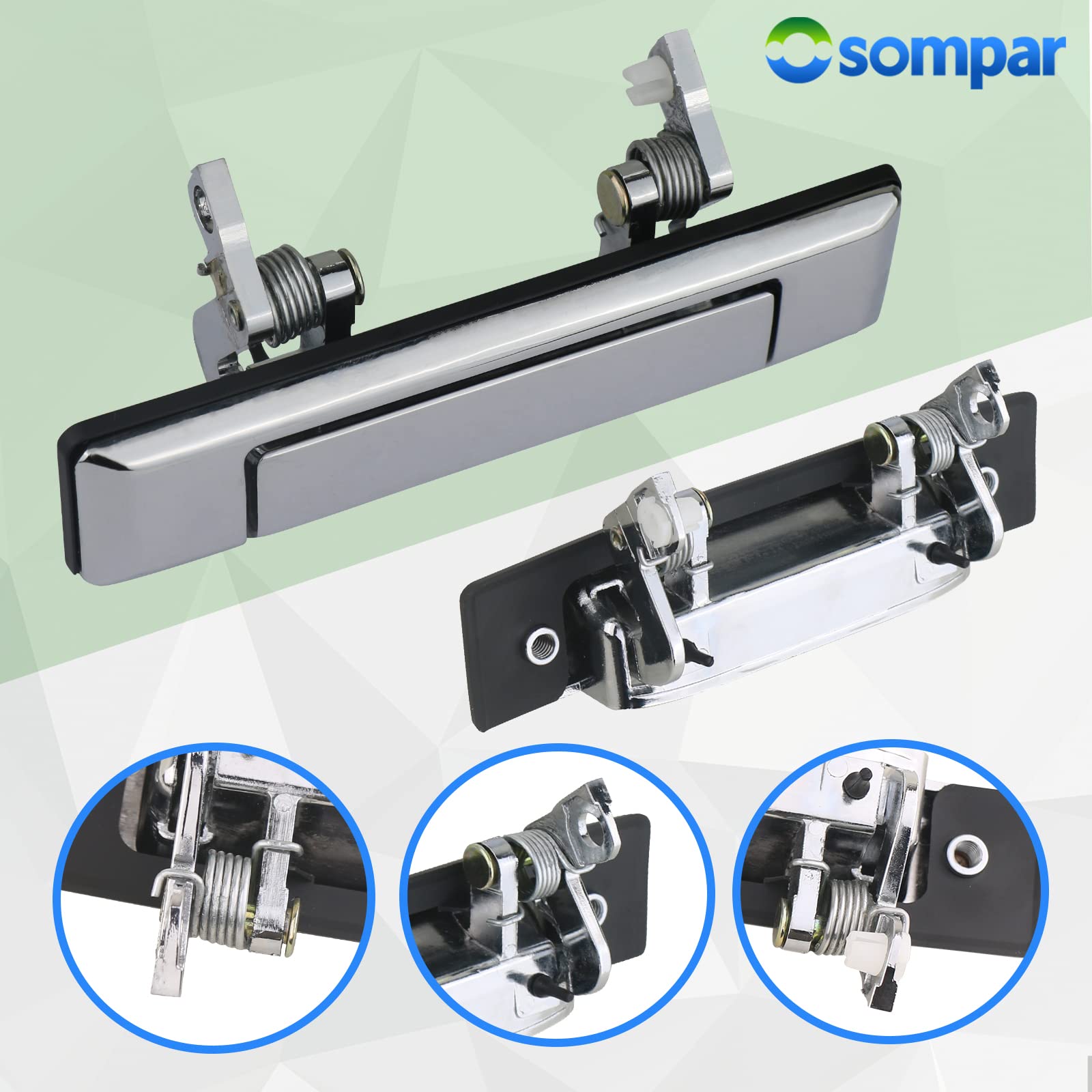 Amazon.co.jp: Osompar エクステリアドアハンドル フロントリア運転席