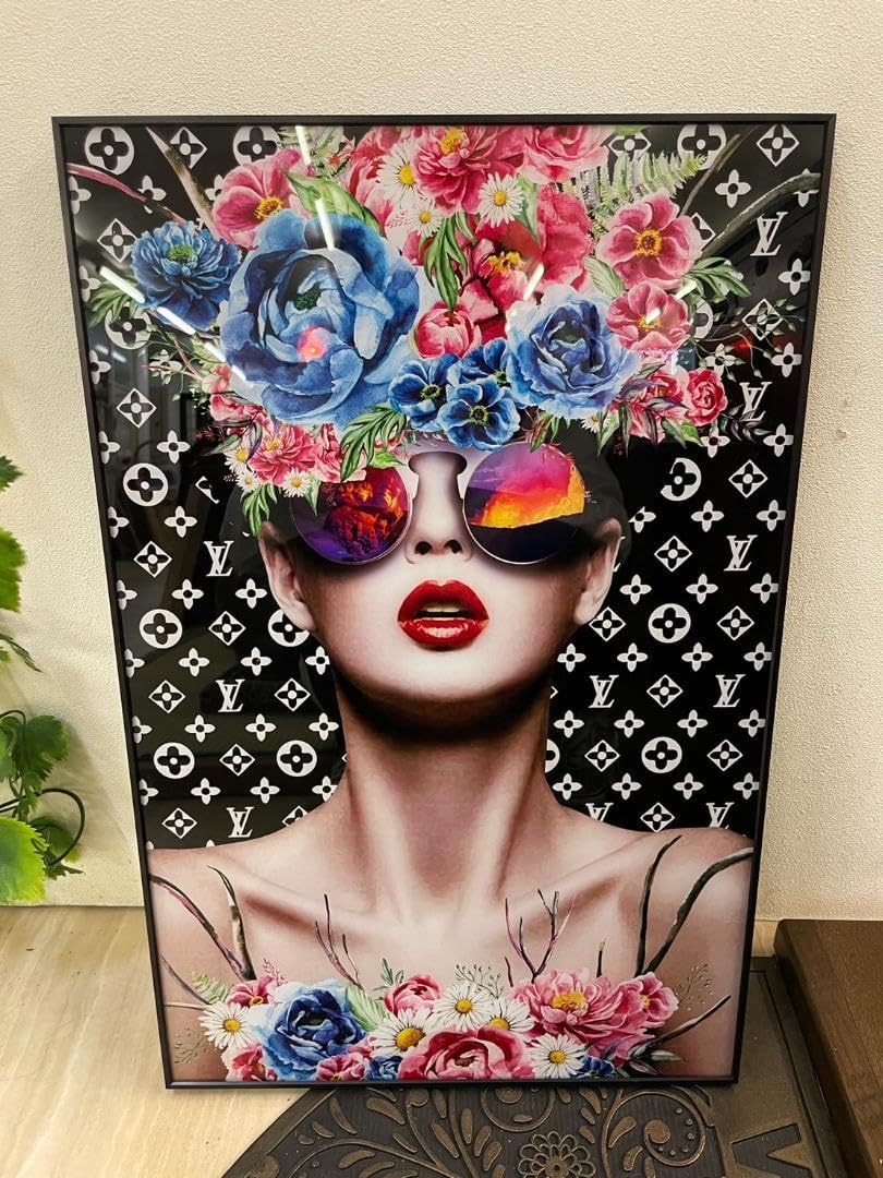 Amazon.co.jp: オマージュアート アートパネル ブランド アート 絵画