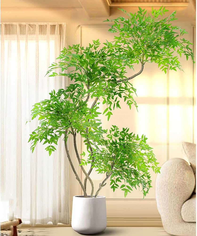 Amazon｜HGJH 人工観葉植物 大型 180CM フェイクグリーン 自然でリアル