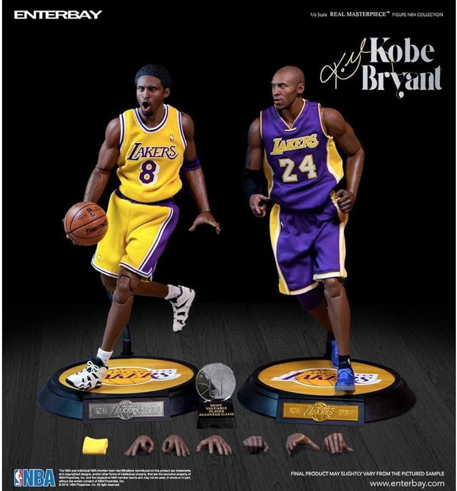 Unbekannt Enterbay Kobe Bryant Real Masterpiece Aksiyon Figürü (2