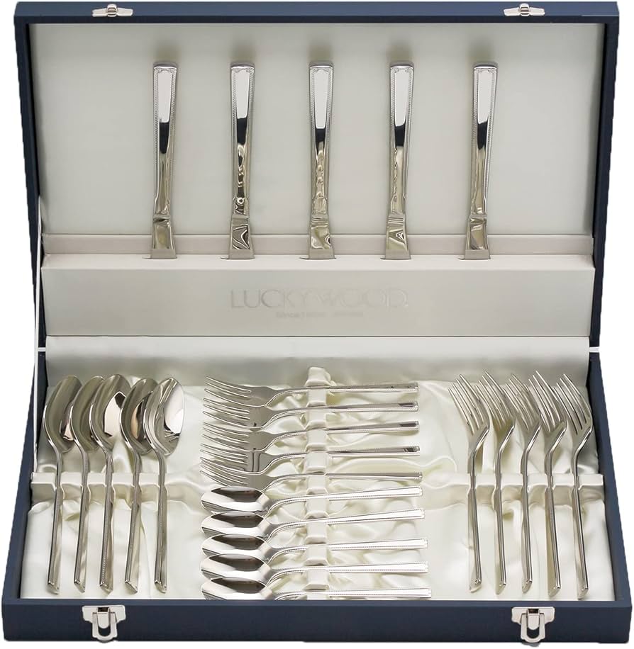 Amazon｜小林工業 ラッキーウッド カトラリーセット グッドデザイン賞