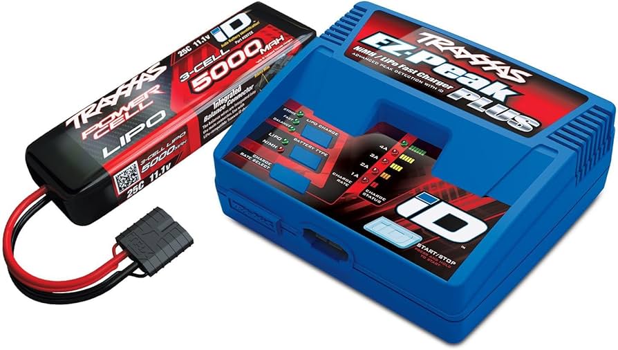 Amazon.com: Traxxas 2970-3S - 3S 11.1V LiPo Battery w/Charger Pack