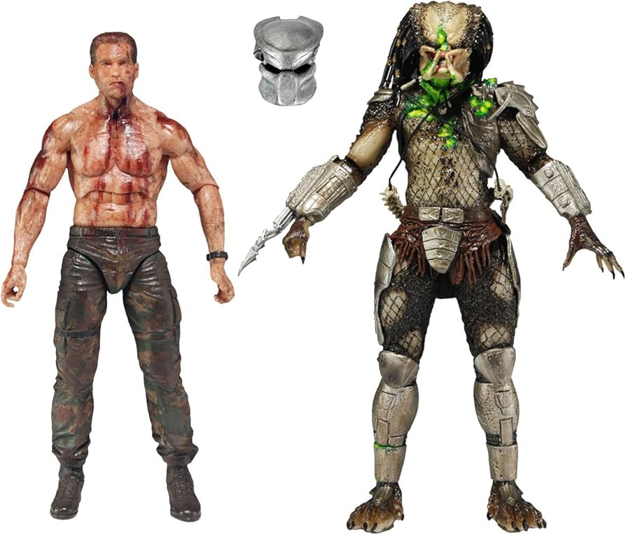Amazon | プレデター アクションフィギュア 2パック:アラン・ダッチ
