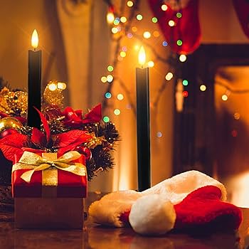 Amazon.co.jp : LED電子キャンドル ハロウィンライト キャンド 黒