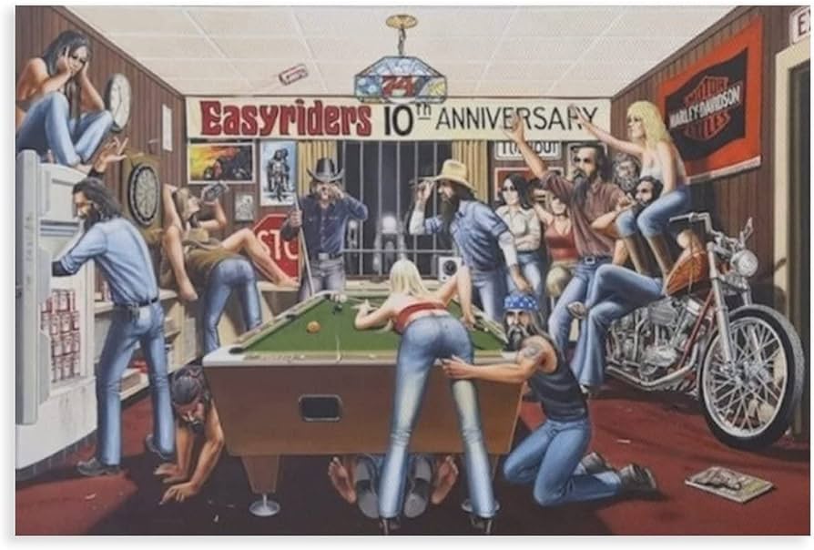 Amazon.com: 35+ David Mann Artwork Posters Print Easyriders