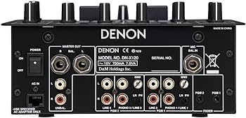 Amazon | DENON DN-X120 DJミキサー ブラック | DJミキサー | 楽器
