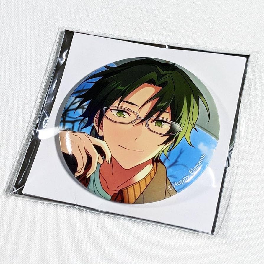 あんスタ 蓮巳敬人 缶バッジ フィーチャー2 フィチャ2 フィーチャー