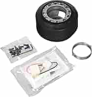 momo ステアリング 350mm 青黒 + HKB BOSS OT-250