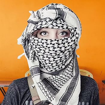 Amazon | [lkkjlkyo] クーフィーヤ スカーフ、クーフィーヤ パレスチナ